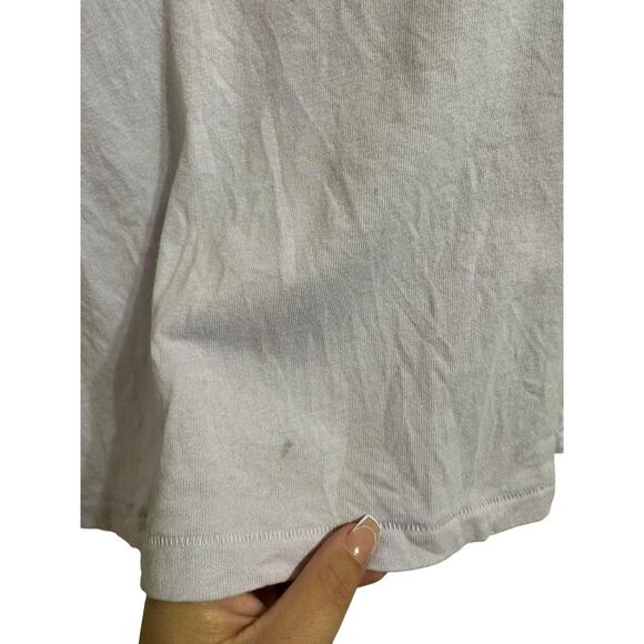 WSLY Bowery Boxy tee lavender short sleeve crop top size XS $70 - Picture 4 of 5